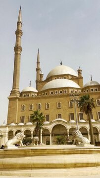 Mohammed Ali Mosque in Cairo, Egypt
