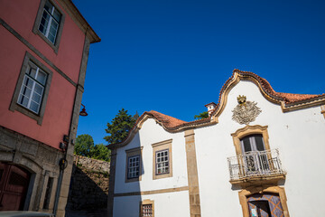 Fototapeta premium Picturesque architectural details in the city of Guarda, Portugal