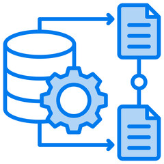 Fototapeta premium Data Integration Icon