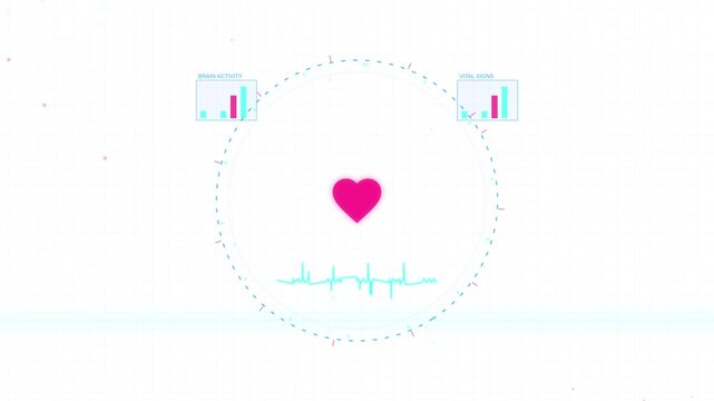 Cute Bear Face Icon with Heart and Signal Bars.