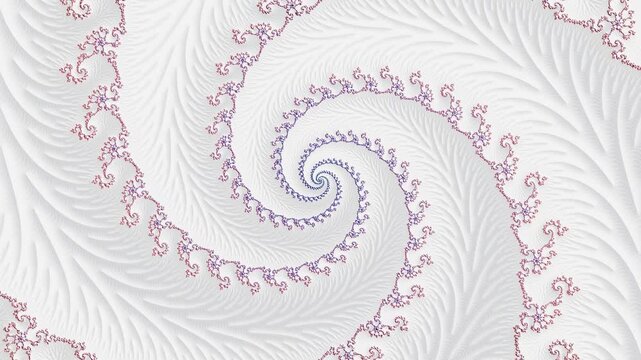 Stunning detailed mathematical fractal visuals featuring intricate textures and vibrant geometric patterns evolving seamlessly through continuous dimensional movement