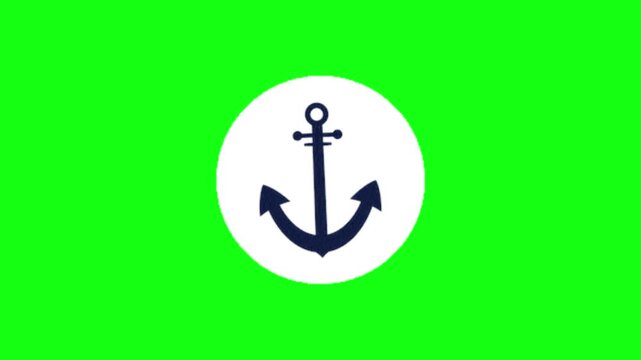 Minimal Ship Anchor Icon Collection