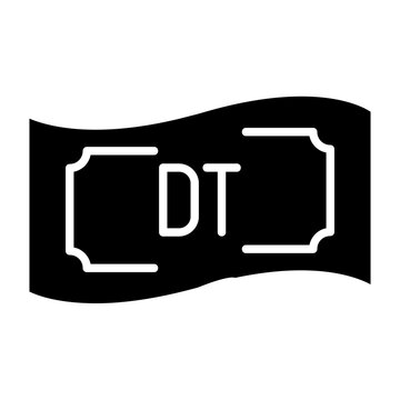 Dinar Vector Icon