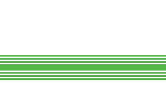 LimeGreen color horizontal straight line on white background.
