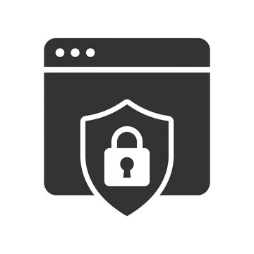 Web Browser Security Icon