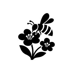 Honeybee Blossom Harmony Icon © Md