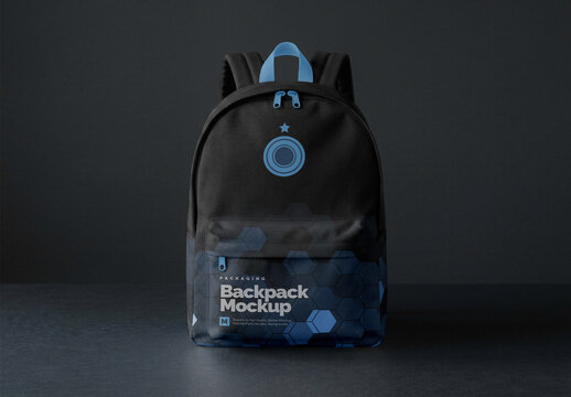 Backpack Mockup for Corporate Branding and Packaging Design
