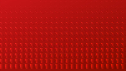 Fototapeta premium Vibrant red abstract background featuring a dynamic geometric pattern with a subtle embossed effect, creating a modern, deep textured surface and elegant gradient.