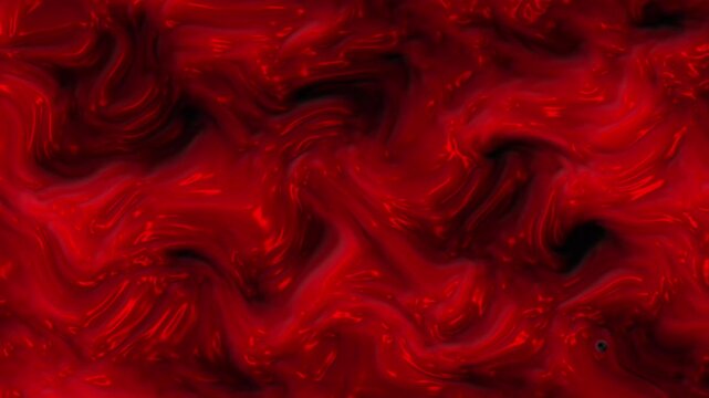 abstract red color liquid animation. magenta red  wave background. pattern liquid background 4k video.