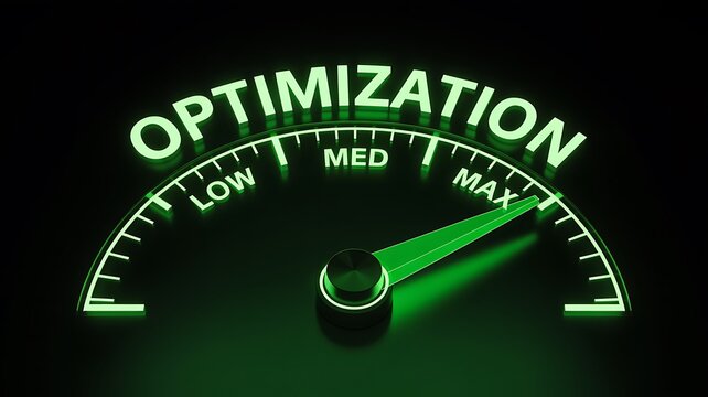 Business process optimization and performance improvement concept