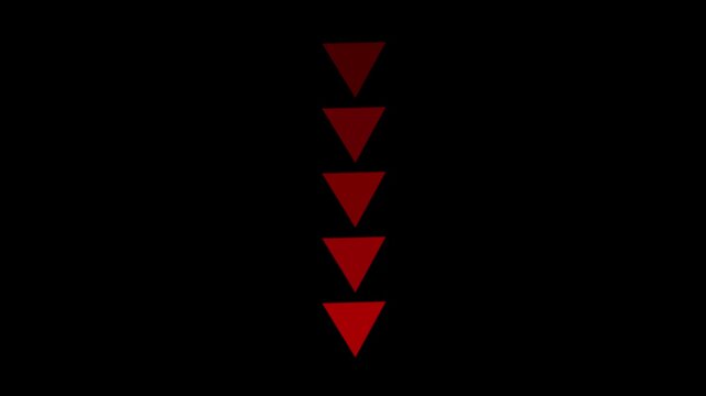 Set of black vector arrow. Arrow icon down up direction pointer sign next right left cursor black web interface navigation or website cursor 4k video animation.
