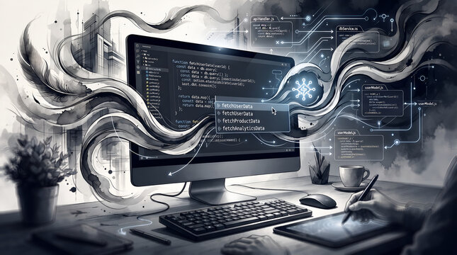 AI Coding Assistant and Web Development Background