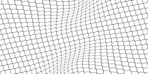 Mesh texture for fishing nets. Grunge pattern for sportswear or soccer goal, volleyball net, basketball hoop, hockey, athletics. Mesh background © Faisol