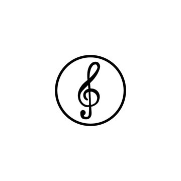 treble clef icon