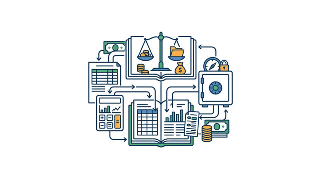 Financial Accounting and Auditing Infographic