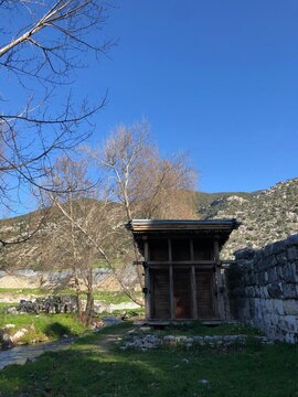 Ancient Greek and Roman Architecture, Limyra Ancient Ruins, Antalya Turkey