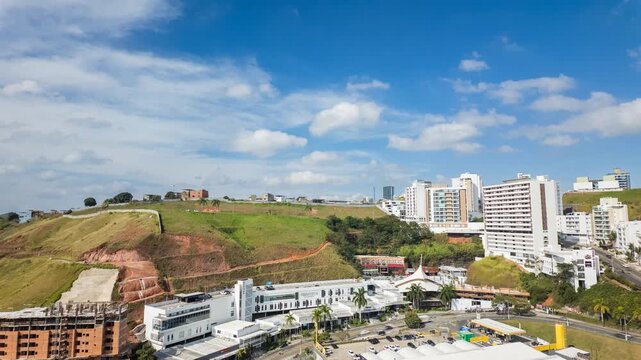 Timelapse of Juiz de Fora Urban Expansion on Hillside