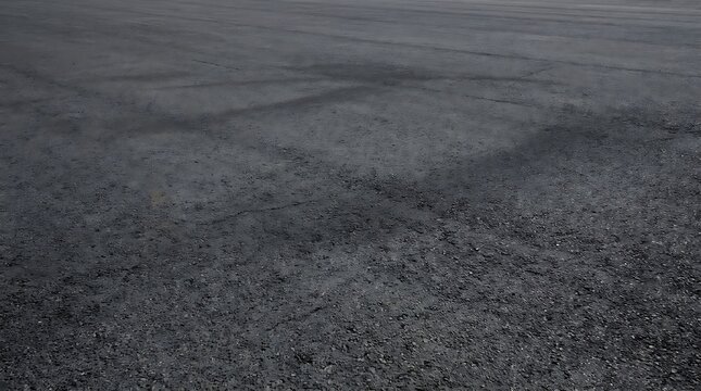A high resolution asphalt texture background featuring a rough dark gray surface with minor cracks and weathered detail