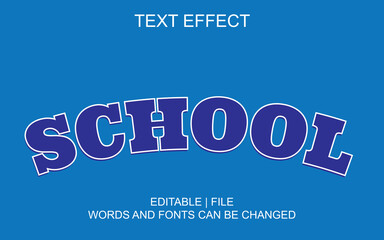 Obraz premium 3rd text effect editable file