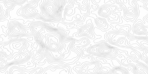 White abstract wave paper spiral area world topography map curved reliefs design. geographic contour map elevation mapping artwork with soft grey lines wallpaper background. © MOHART PARK