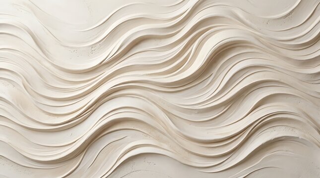 Soft white textured fabric with gentle folds and creases.