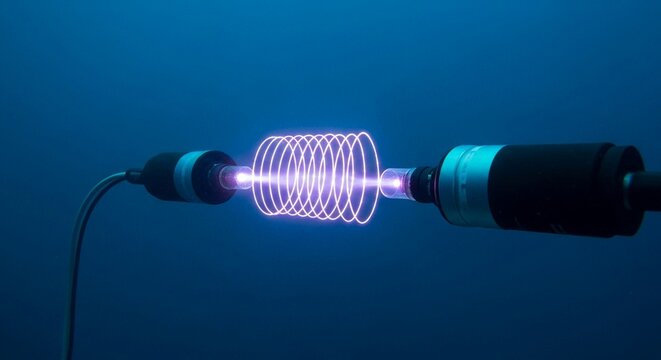 Futuristic Plasma Coil Interconnecting Energy Sources with Electric Arc