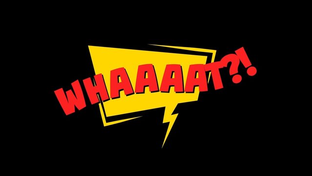 Bouncy Variable Font Cartoon Callout Pop Bubble
