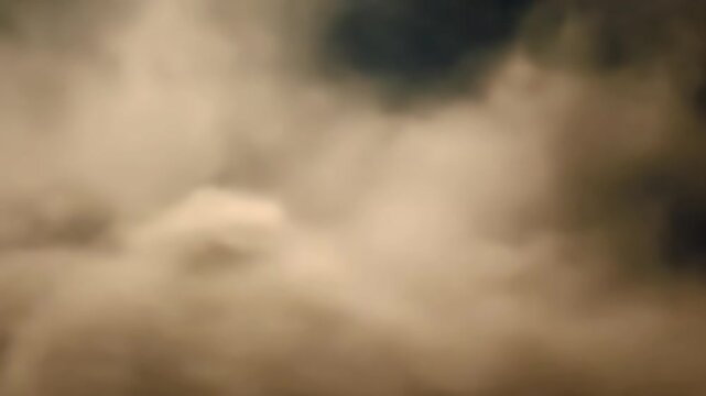 Sandstorm Dust Cloud Background &ndash; Desert Storm Motion Video 4K