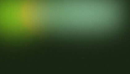 Obraz premium Dark Green Abstract Grainy Background with Soft Light Leaks and Organic Texture for Creative Designs