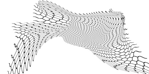 Mesh texture for fishing nets. Seamless pattern for sportswear or soccer goal, volleyball net © Bunga