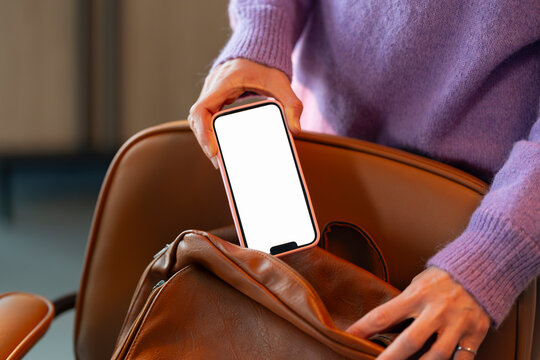 Putting a Smartphone into a Backpack