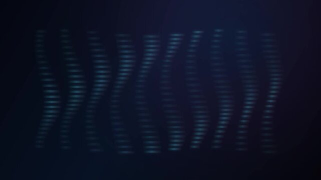 Futuristic glowing audio sound wave frequency equalizer background illustration for music digital technology vector