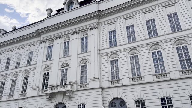 Austrian National Library State Hall in Vienna Austria