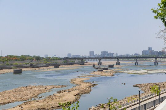 Various views of the Ahmadabad riverfront	