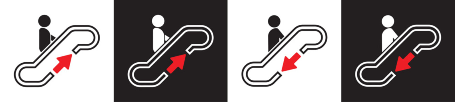 elevator icon on white background