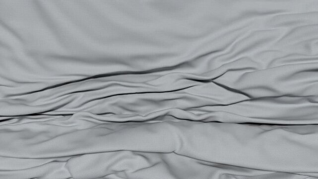 Animated cloth background, slow-motion falling canvas fabric gathering and bunching up