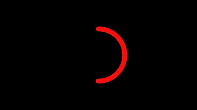 loading animation, circle loading icon, circle loading, circular loading mark on black background