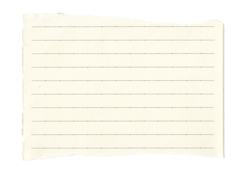 Raw lined paper remains as a torn fragment with restrained stationery grain and offers faded ruling for pigment notes manuscript collage layered paper pieces plus vintage writing studies