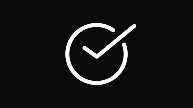 abstract beautiful loading bar circle illustration loading icon background.Checkmark right icon, vector marker shape sign. social icon connecting to dot in 3D space.