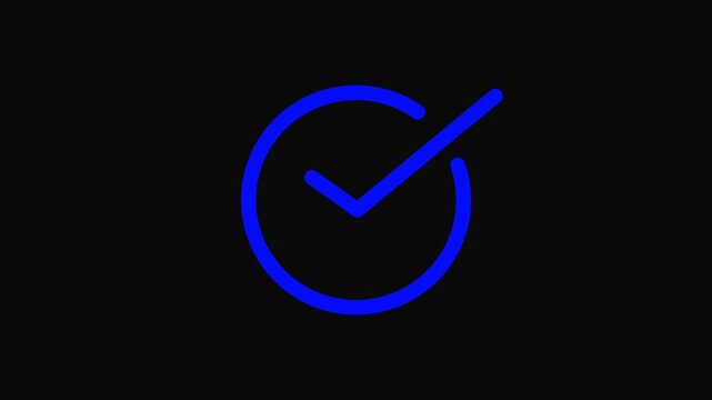 abstract beautiful loading bar circle illustration loading icon background.Checkmark right icon, vector marker shape sign. social icon connecting to dot in 3D space.