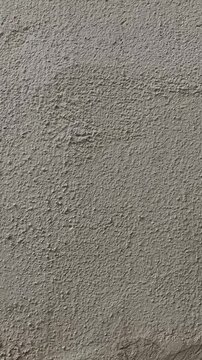 Textured concrete wall with mold