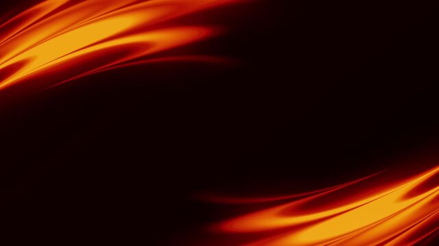 Abstract fiery orange and red light streaks on a dark background, creating a dynamic and energetic visual effect.
