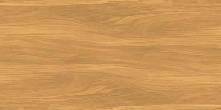 Natural light brown wood texture background with smooth grain pattern and oak timber veneer surface details