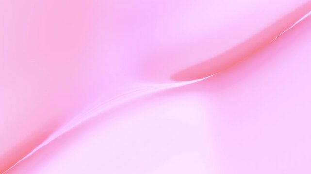 Pink Silk Fabric Texture - Abstract Soft Satin Wave, Smooth Flowing Material, Elegant Background and Vector Design Element