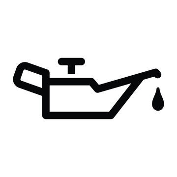 Engine Oil Pressure Warning Icon