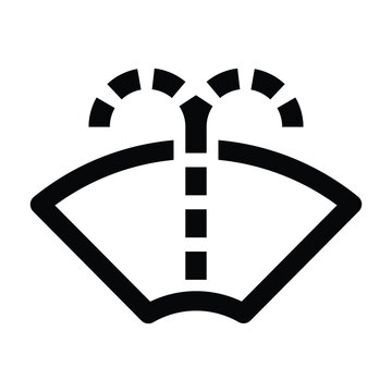 Windshield Washer Fluid Indicator Icon