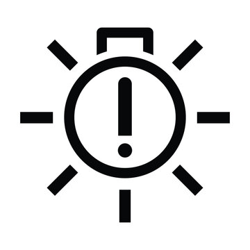 Exterior Lamp Failure Icon