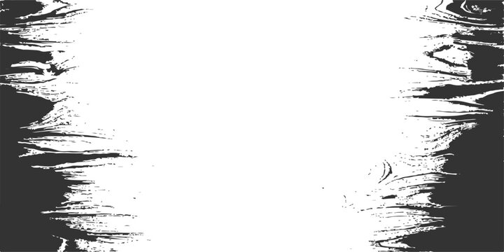 Distorted black and white abstract streaks creating a sense of intense energy and movement, with a bright white central void drawing the viewer's eye into the chaos.
