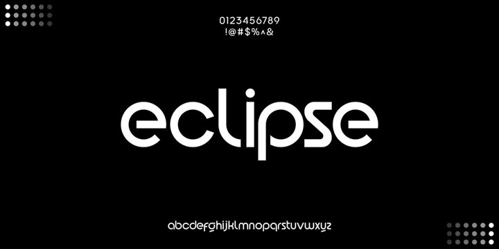 Modern eclipse logo wordmark in minimalist sans-serif font.