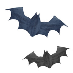 Fototapeta premium Halloween Bats isolated on white background